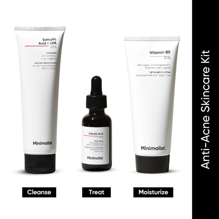 Minimalist Anti Acne Solution - combo