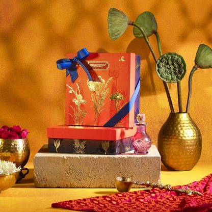 Forest Essentials Patina Rose Glow Kit Gift Box - Gift Box