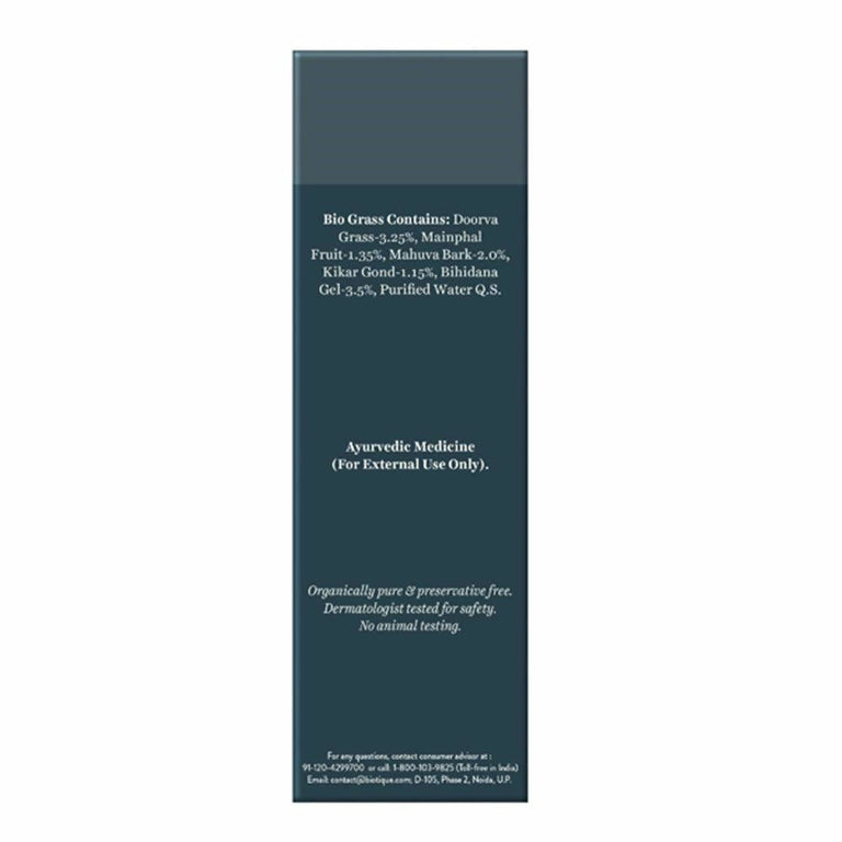 Biotique Bio Wild Grass A Soothing After Shave Gel For Men - 120 ml
