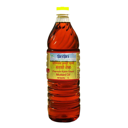 Sri Sri Tattva Premium Kachi Ghani Mustard Oil - 1 L