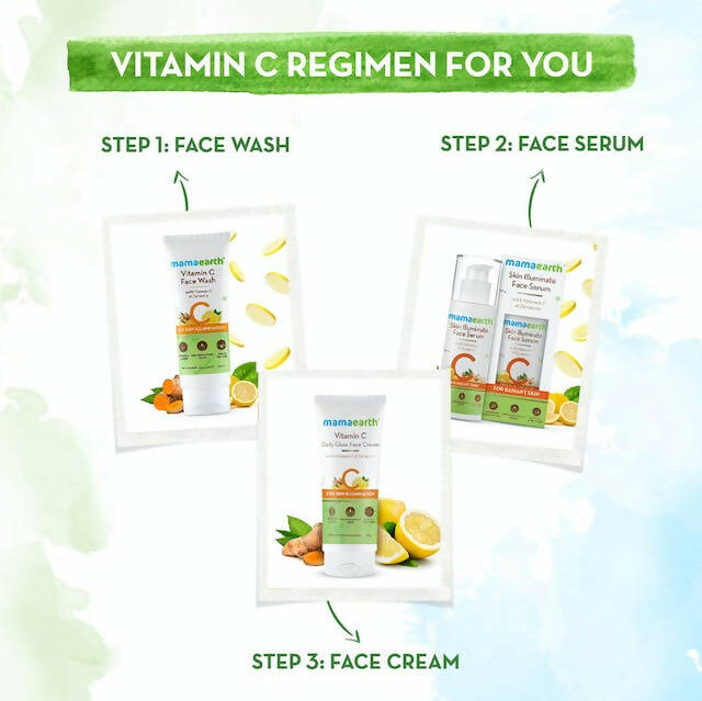 Mamaearth Vitamin C Daily Glow Face Cream - 80 gm
