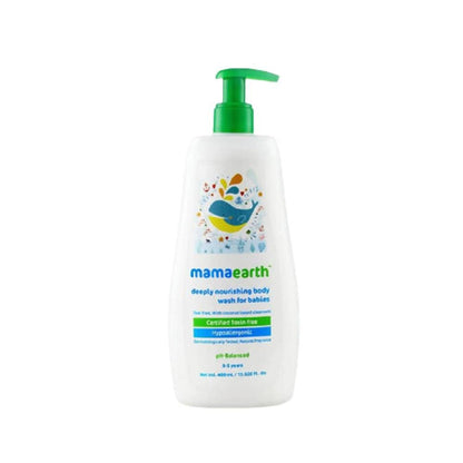 Mamaearth Deeply Nourishing Baby Body Wash For Natural Cleansers & Tear-Free Formula - 100 ml