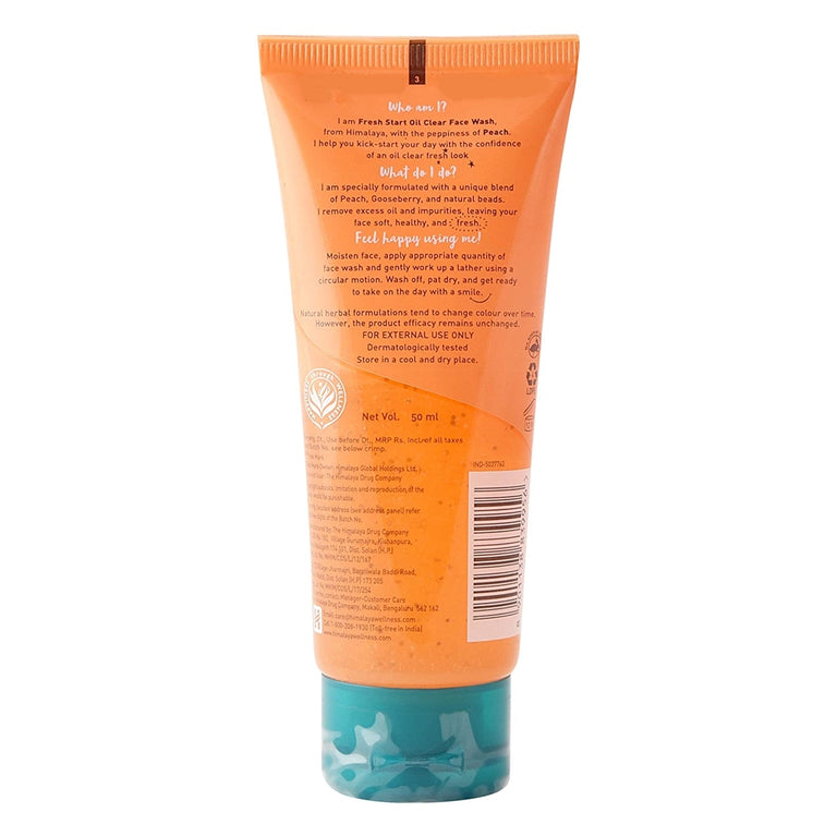 Himalaya - Fresh Start Oil Clear Peach Face Wash - 50 ml