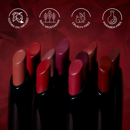 Sugar Cosmetics Matte Attack Lipstick, Transferproof & Smudgeproof - Plums N Roses - 2 gm