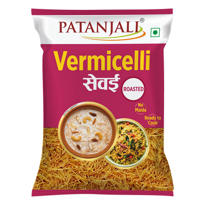 Patanjali Vermicelli Roasted - 85 gm - Pack of 3