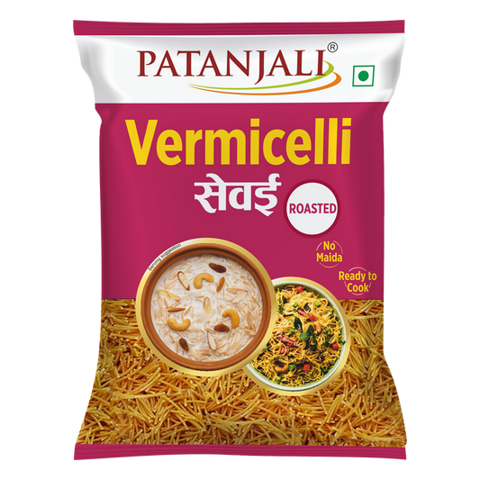 Patanjali Vermicelli Roasted - 85 gm - Pack of 3