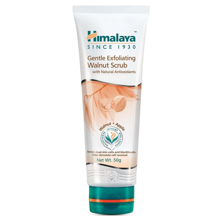 Himalaya Herbals Gentle Exfoliating Walnut Scrub - 50 gm