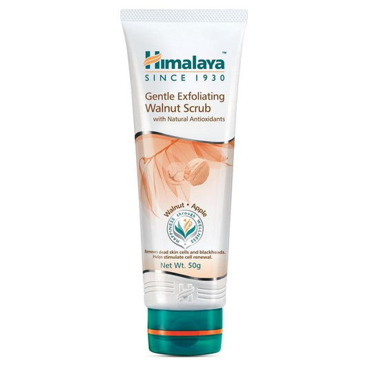 Himalaya Herbals Gentle Exfoliating Walnut Scrub - 50 gm