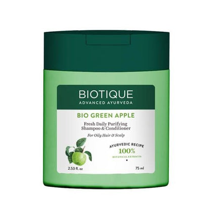 Biotique Bio Green Apple Shampoo & Conditioner - 190 ml