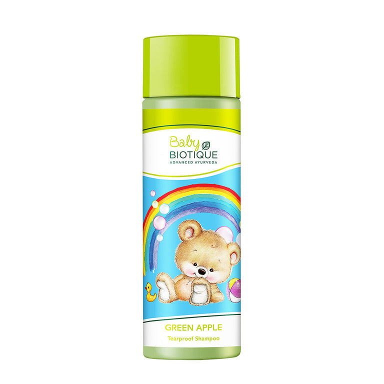 Biotique Disney Baby Bio Green Apple Tearproof Shampoo For Kids - 190 ml