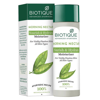 Biotique Bio Morning Nectar Visibly Flawless Skin Moisturizer - 120 ml