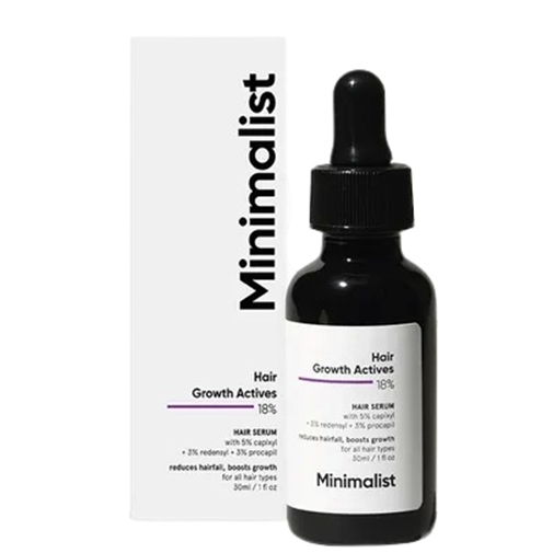 Minimalist Hair Growth Actives 18% - 30 ml - Pack of 1