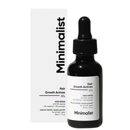 Minimalist Hair Growth Actives 18% - 30 ml - Pack of 1