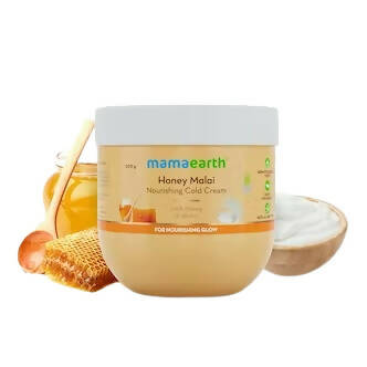 Mamaearth Honey Malai Cold Cream with Honey & Malai For Nourishing Glow - 200 gm