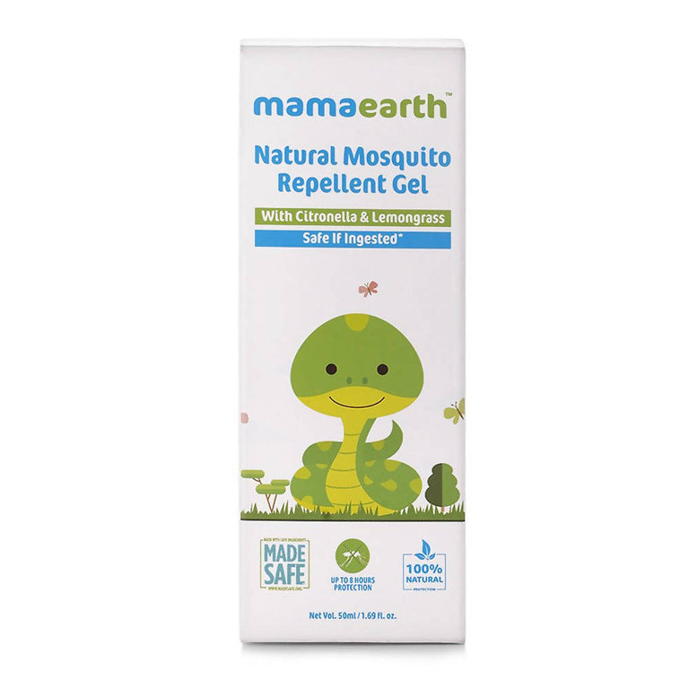 Mamaearth Natural Mosquito Repellent Gel For Kids - 50 ml - Pack of 1