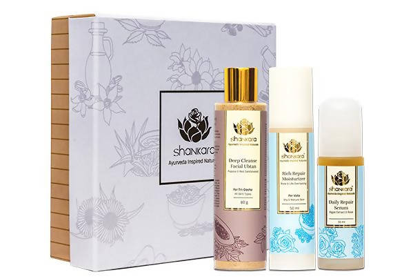 Shankara by Sri Sri Tattva Rich Repair Daily Ritual Trio Combo - Combo Pack