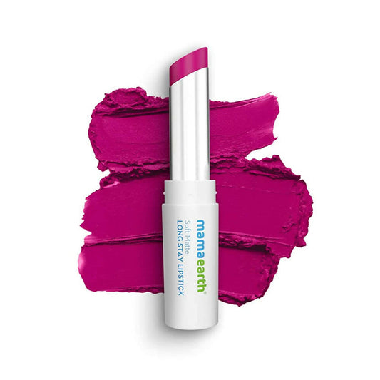 Mamaearth Soft Matte Long Stay Lipstick - Mulberry Pink - 3.5 gm