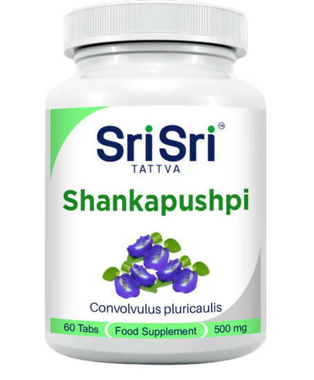 Sri Sri Tattva USA Shankapushpi Tablets - 60 tabs