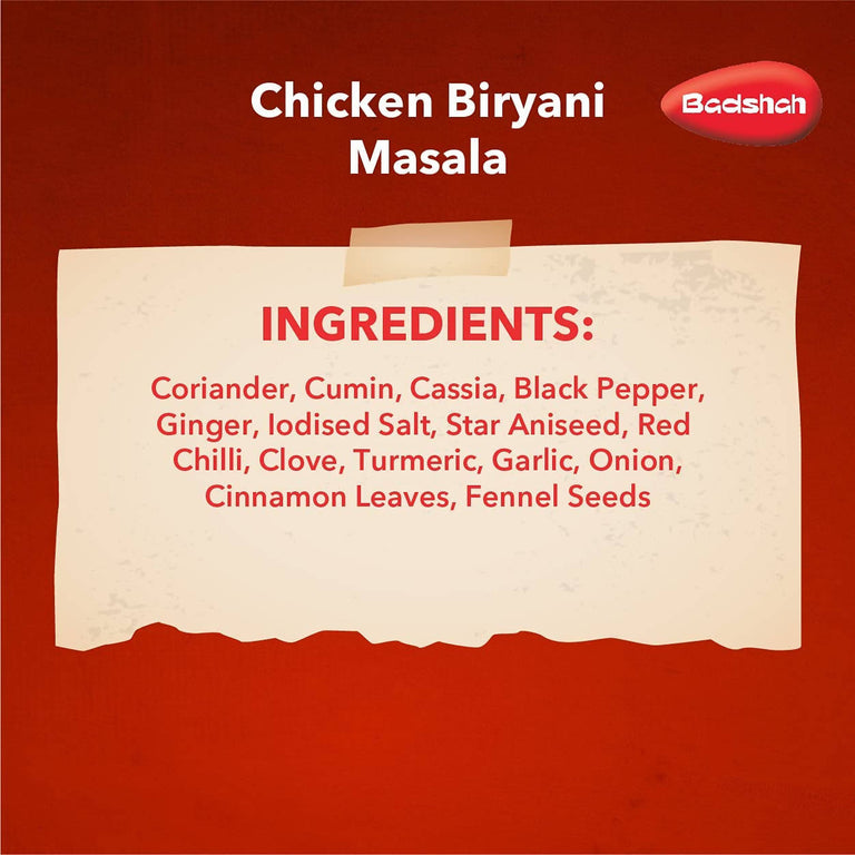 Badshah Masala Chicken Biryani Masala Powder - 50 gm
