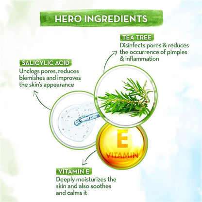Mamaearth Tea Tree Oil-Free Face Moisturizer For Acne And Pimples - Limited Time Offer - 80 ml