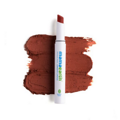 Mamaearth Moisture Matte Longstay Lipstick - Hazelnut Brown - 2 gm