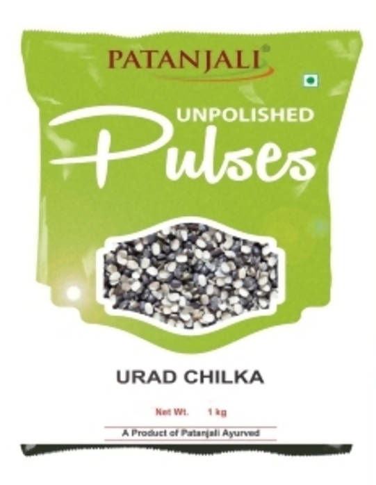 Patanjali Unpolished Urad Chilka - 1 kg