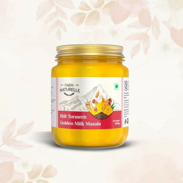 Farm Naturelle Golden Milk Masala - Turmeric Latte Blend with Spices - 100 gm