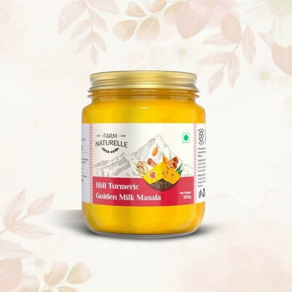 Farm Naturelle Golden Milk Masala - Turmeric Latte Blend with Spices - 100 gm