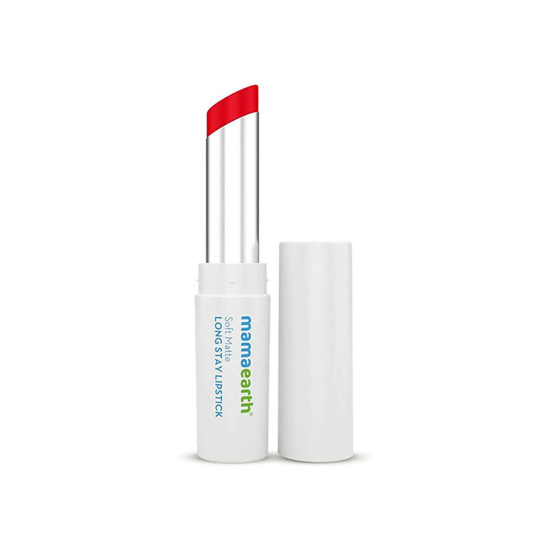 Mamaearth Soft Matte Long Stay Lipstick - Red Dahlia - 3.5 gm