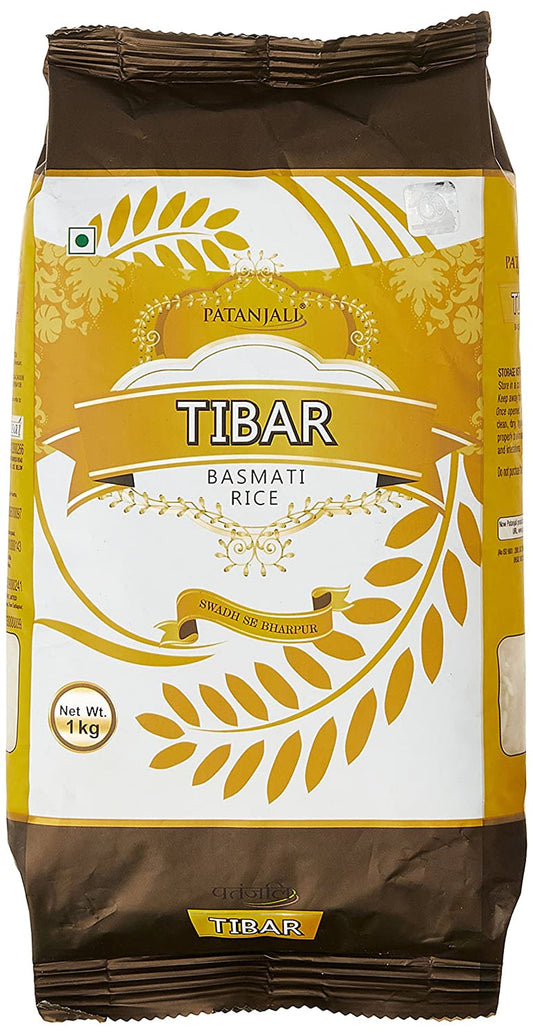 Patanjali Tibar Basmati Rice - 1 kg