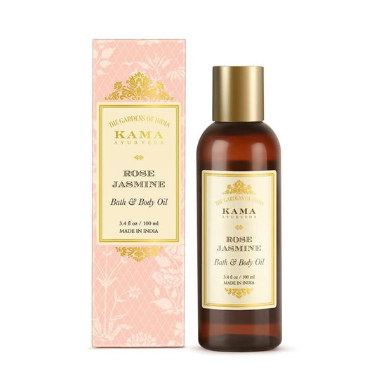 Kama Ayurveda Rose Jasmine Bath and Body Oil - 100 ml