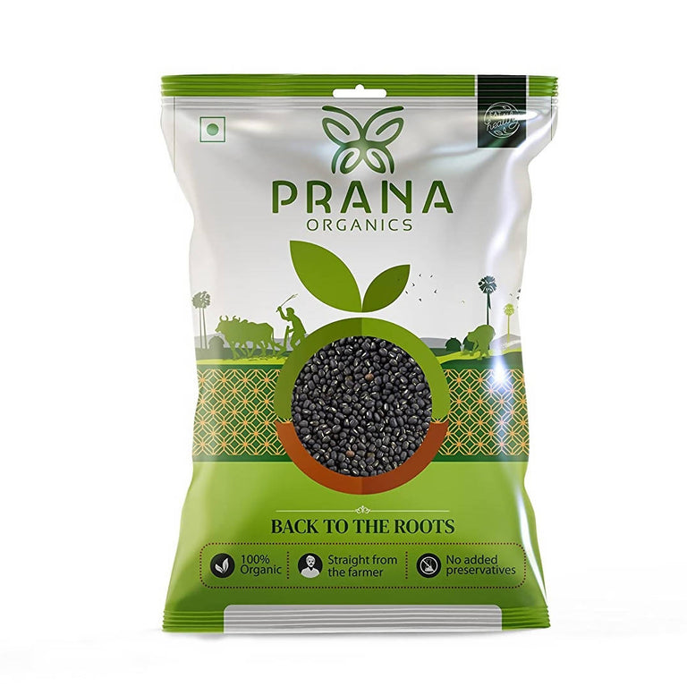 Prana Organics Black Gram Whole - 1 kg