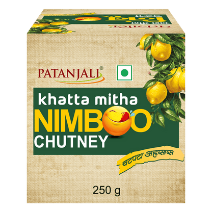 Patanjali Khatta Mitha Nimboo Chutney - 250 gm