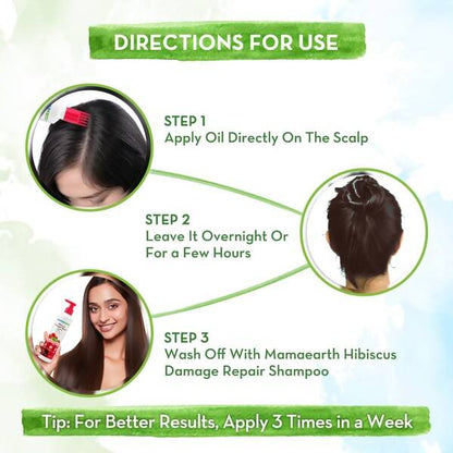 Mamaearth Hibiscus Damage Repair Hair Oil - 150 ml