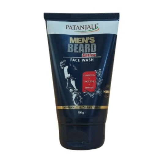 Patanjali Men's Beard Entice Face Wash - 100 gm