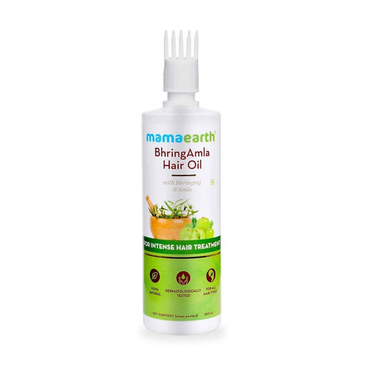 Mamaearth Bhringamla Hair Oil For Intense Hair Treatment - 250 ml