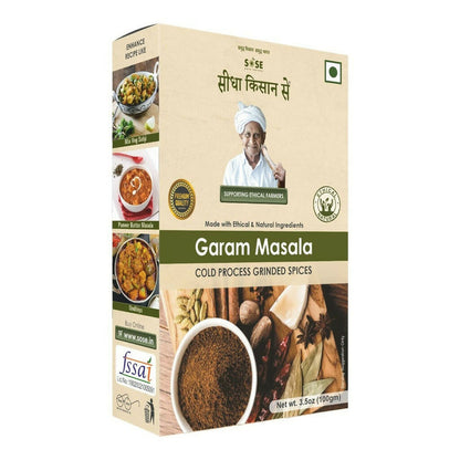 Gir Sidha Kisan Se Natural Garam Masala - 100 gm
