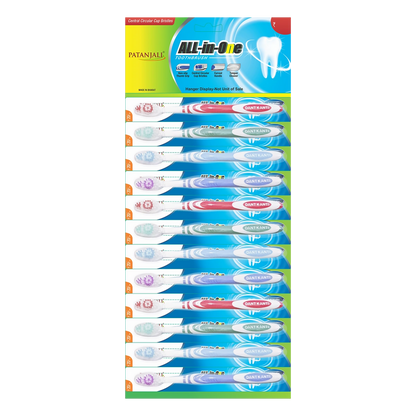 Patanjali Toothbrush All In One Hanger - Set of 12