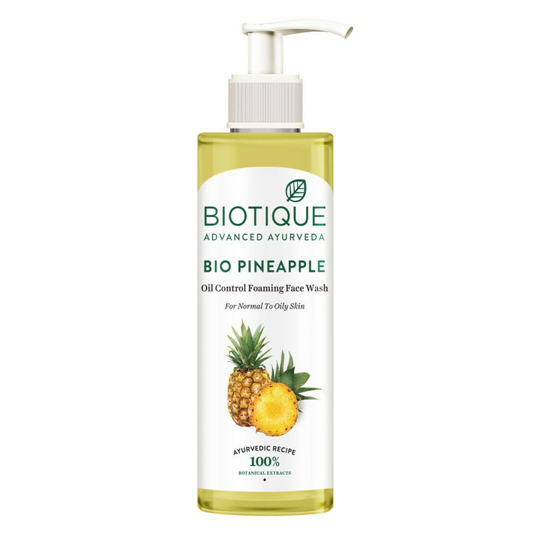Biotique Bio Pineapple Oil Control Foaming Face Wash - 100 ml