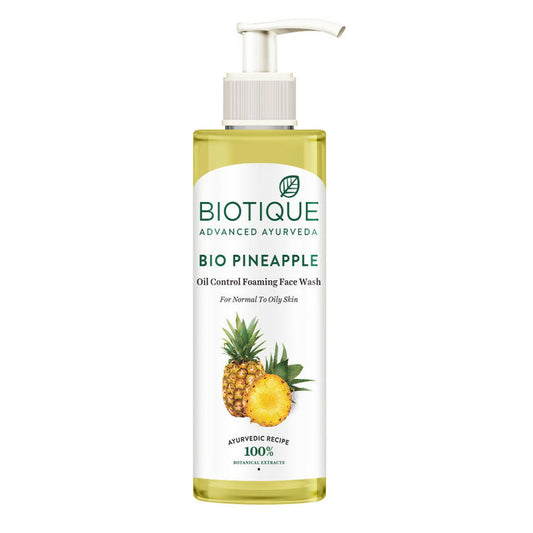 Biotique Bio Pineapple Oil Control Foaming Face Wash - 100 ml