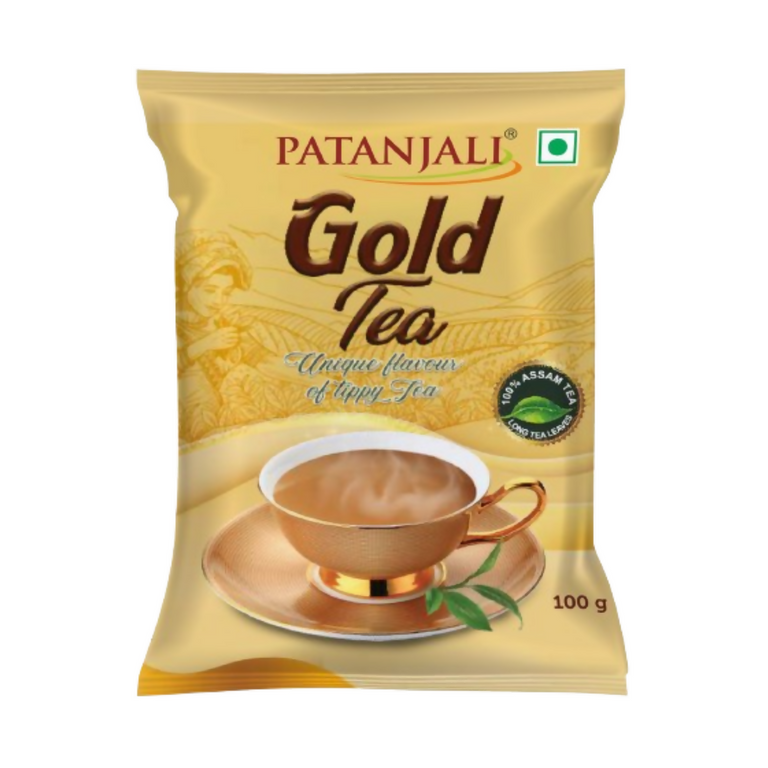 Patanjali Gold Tea - (Poly) - T - 100 gm - Pack of 2