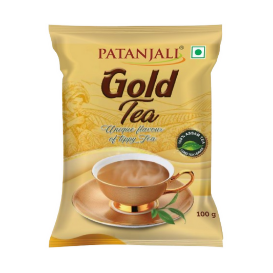 Patanjali Gold Tea - (Poly) - T - 100 gm - Pack of 2