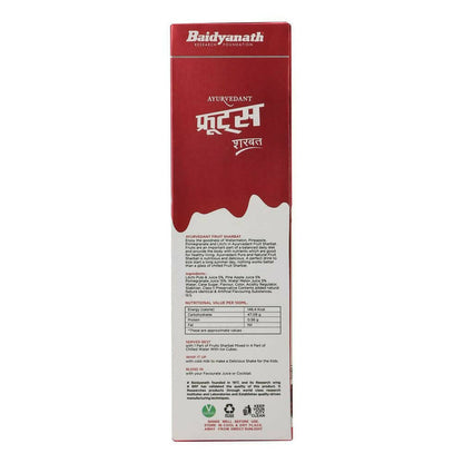 Baidyanath Fruits Sharbat - 750 ml