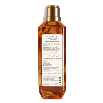 Forest Essentials Dasapushpadi Baby Hair & Body Wash - 200 ml