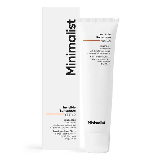 Minimalist Invisible Sunscreen SPF 40+ PA +++ - 50 gm