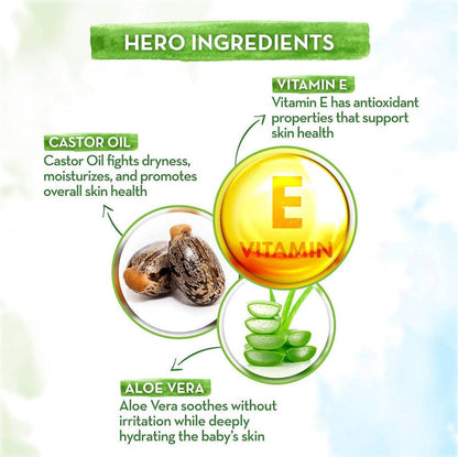 Mamaearth India's 1st Organic Bamboo Based Wipes - Pack of 1 - 72 Wipes