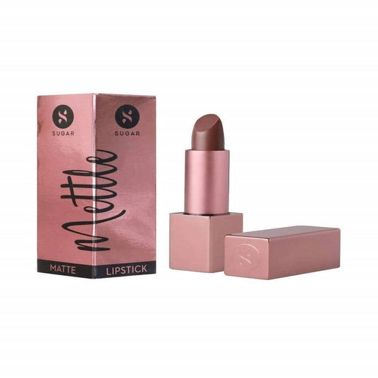Sugar Mettle Matte Lipstick - Soteria (Nude Brown)