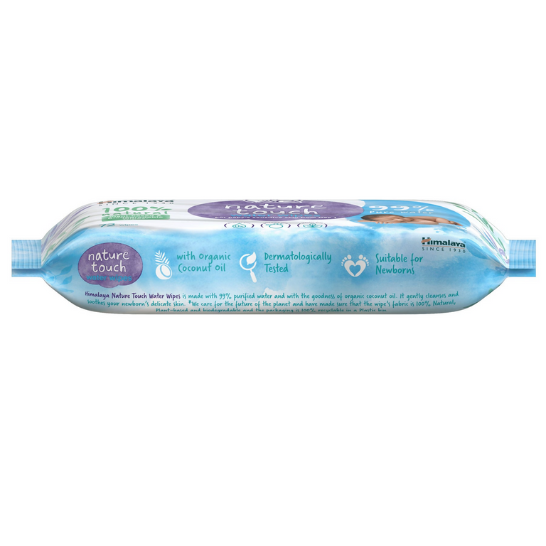Himalaya Herbals Nature Touch Water Wipes - 72 wipes