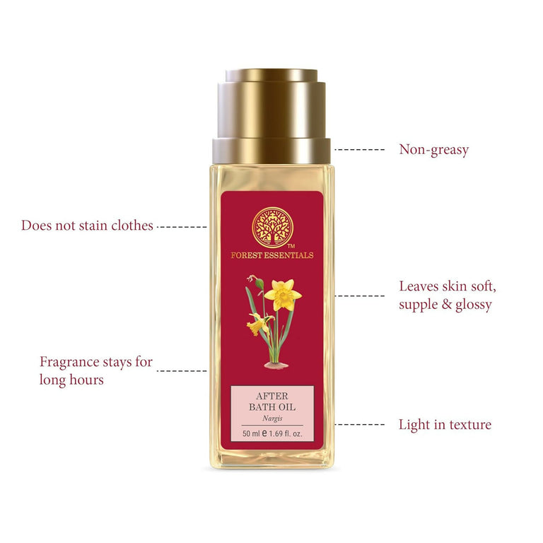 Forest Essentials After Bath Oil Nargis - 50 ml