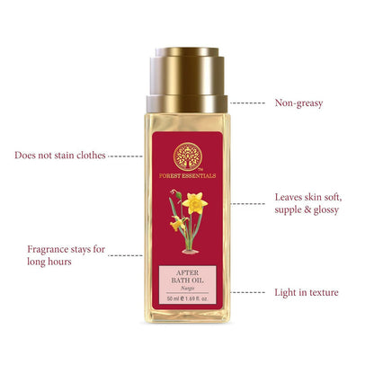 Forest Essentials After Bath Oil Nargis - 50 ml